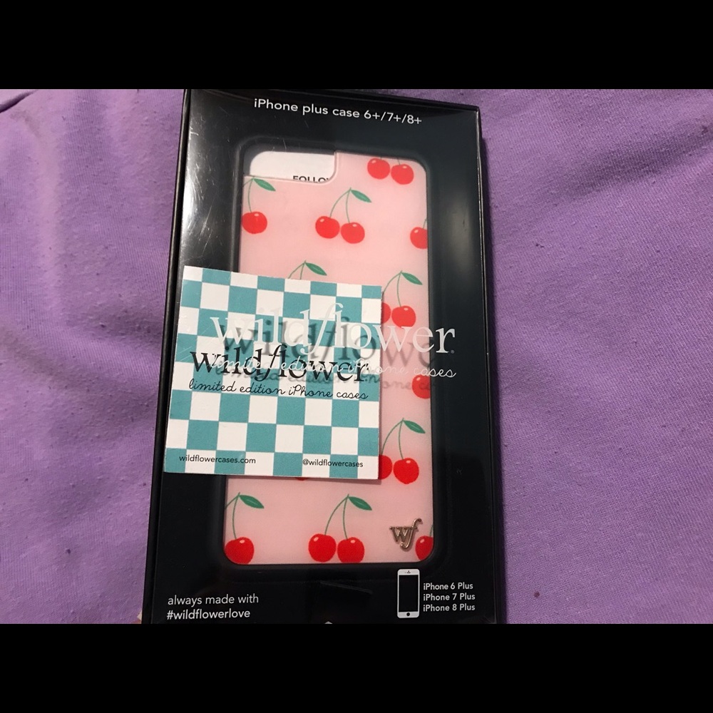 ✰Wildflower Case ✰ Cherry